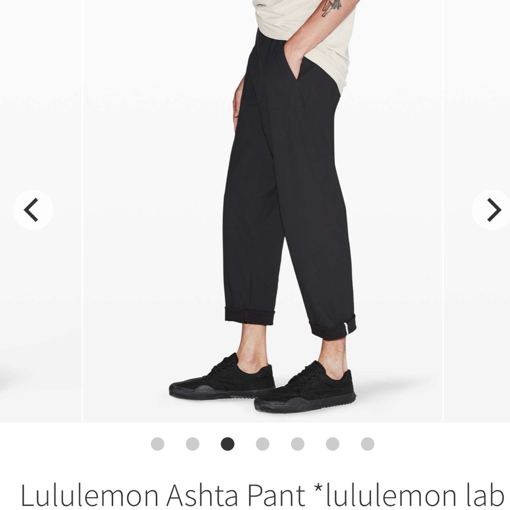 Lululemon Athletica Black Ashta Pants